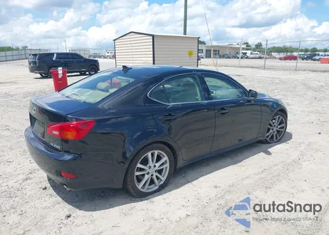 2007 Lexus Is 250 from USA, damaged, VIN JTHBK262875050700